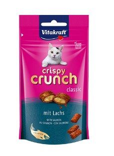 Vitakraft Crispy Crunch Somonlu Kedi Ödülü 60 Gr