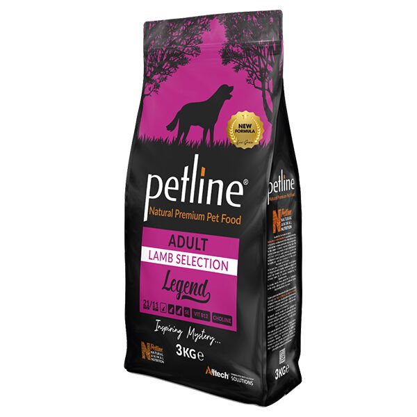 Petline Natural Legend Adult Kuzu Etli Yetişkin Köpek Maması 3 Kg