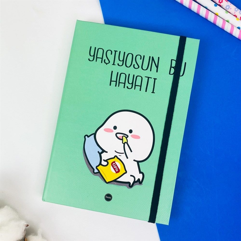 Lastikli Defter - Yaşıyorsun Bu Hayatı - DEFTER