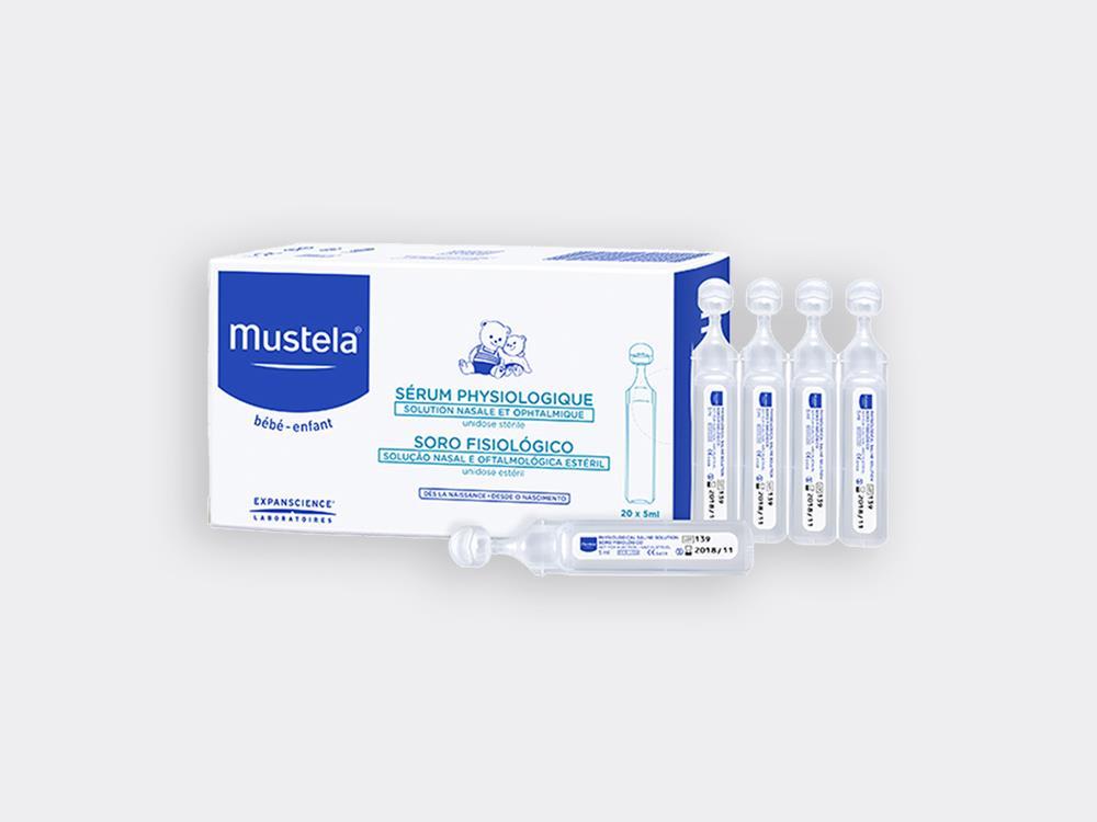 Mustela Serum Fizyolojik Burun Damlası 5 ml 20�li