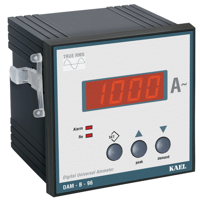 DAM-B-96 AC Universal Ammeter With Overcurrent Set