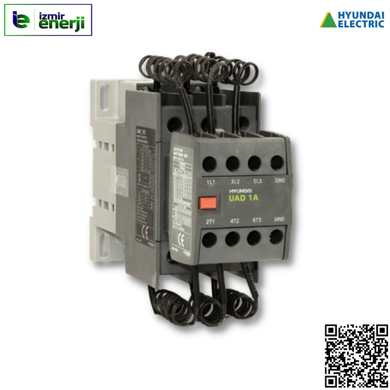 HGC18C22NSX220 220V AC 16.7 kVAR 2NO/2NC Compensation Contactor