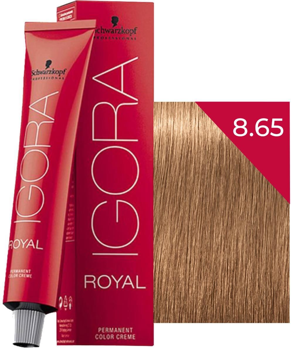 Schwarzkopf Igora Royal Hair Color  Brown Chocolate Gold 60 ml | Karcı  Cosmetic and Hairdresser Supplies