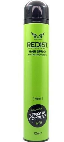 Redist Keratin Complex Hair Spray 400 ml | Karcı Cosmetic and Hairdresser  Supplies