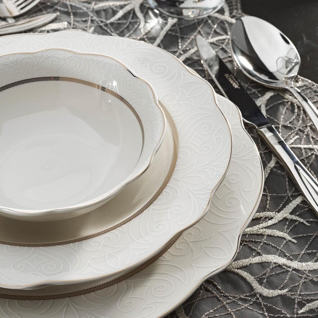 Schafer Serene 60 Parça Yemek TakımıGold 03 Evdendiz