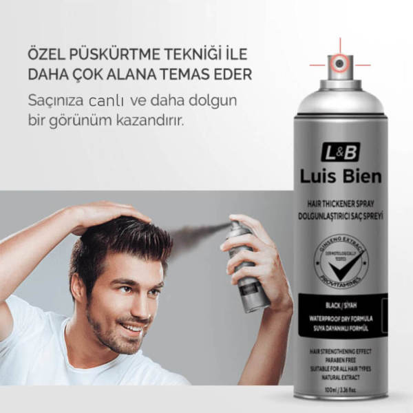 Luis Bien Dolgunlastirici 100 Ml Sac Spreyi Renk Cesitleri