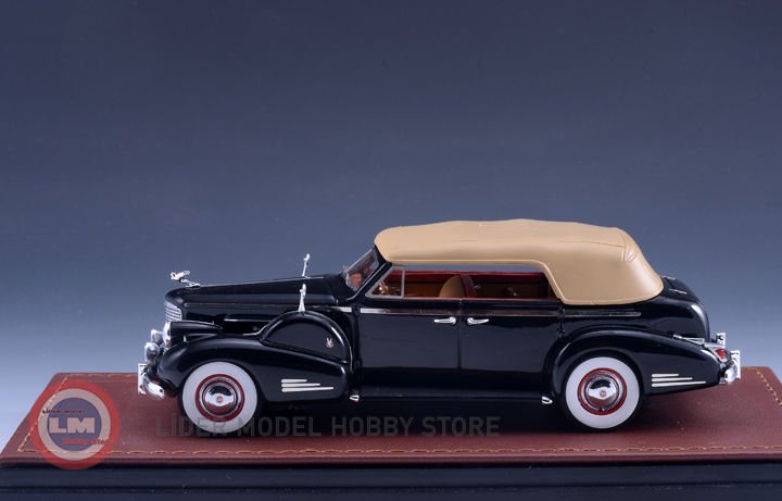 Glm Stamp Model 143 1938 Cadillac V16 Series 90 Fleetwood Sedan Black 289760 Tl 2 3311