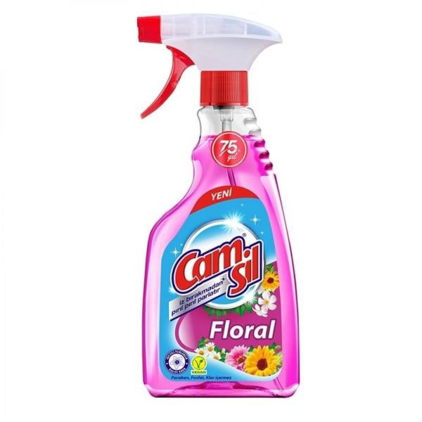 Camsil Floral 500 Ml Cam Temizleyici Sprey