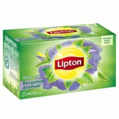 Lipton Yeşil Çay Bergamot Aromalı 1,5Gr. 20'Li