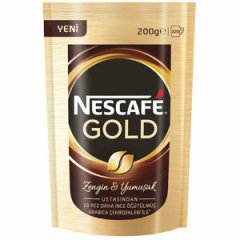 Nescafe Gold Kahve Poşet 200Gr.