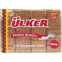 Ülker Pötibör Bisküvi 4X200Gr