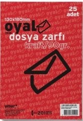 Oyal Zarf Dosya 13X18 90Gr Kraft