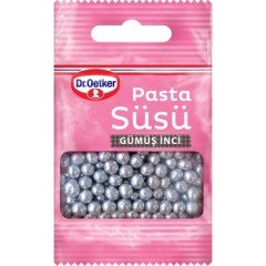 Dr.Oetker Dekor Gümüş İnciler 10Gr