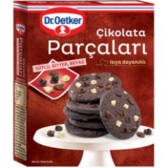 Dr.Oetker 70Gr 3 Renk Çikolata Parçaları Dekor