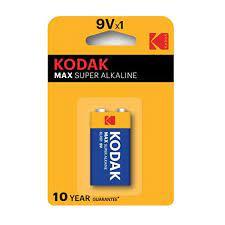 Kodak Max Süper Alkaline 9 Volt Pil