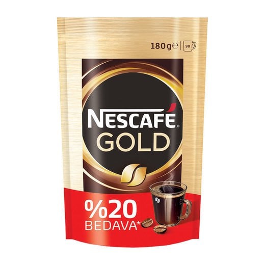 Nescafe Gold Kahve Poşet 180Gr.