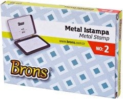 Brons Istampa No:2 Metal 8X11 Br-142