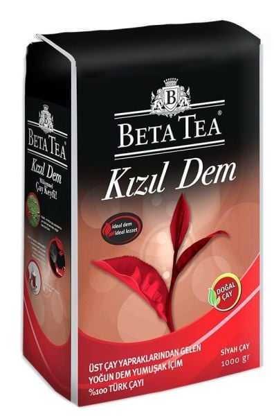 Beta Tea Kızıl Dem Dökme Siyah Çay 1000Gr