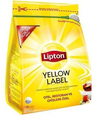 Lipton Demlik Poşet Çay Yellow Label 3,2grX250 Li 67188566