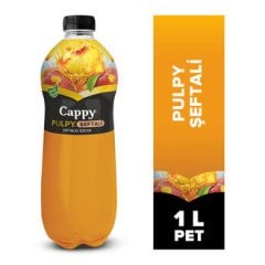 Cappy Pulpy Şeftali Pet 1Lt