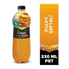 Cappy Pulpy Şeftali Kutu 330Ml