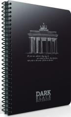 Gıpta Defter 17X24 Dark Pls. Spr. Pp 50Yp.Düz 2673