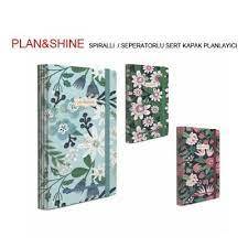 Gıpta Plan&Shine Spralli Sep.Sert Kapak Defter A/5 120 Yaprak Planner Planlayıcı