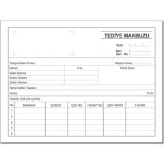 Folix Tediye Makbuzu Otokopili 135Mmx190Mm