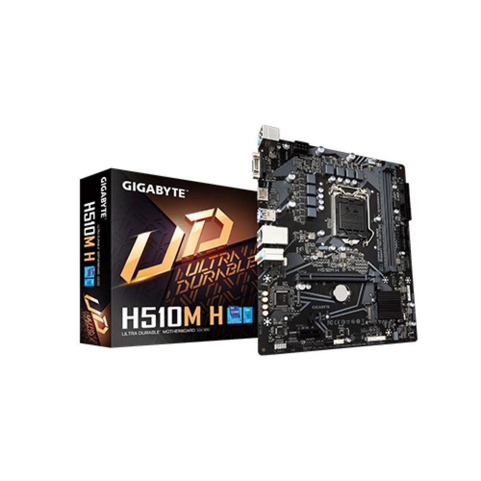 H410M H Soket LGA1200 DDR4 3200 MHz DVI-D VGA HDMI Anakart