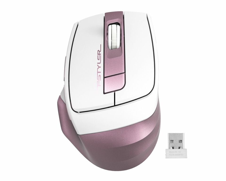 A4 TECH FG35 PEMBE NANO KABLOSUZ OPTİK 2000 DPI MOUSE