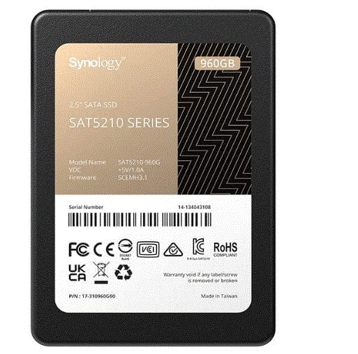 960GB SAT5210 SATA 6 Gb/s 530-500Mb/s Flash SSD