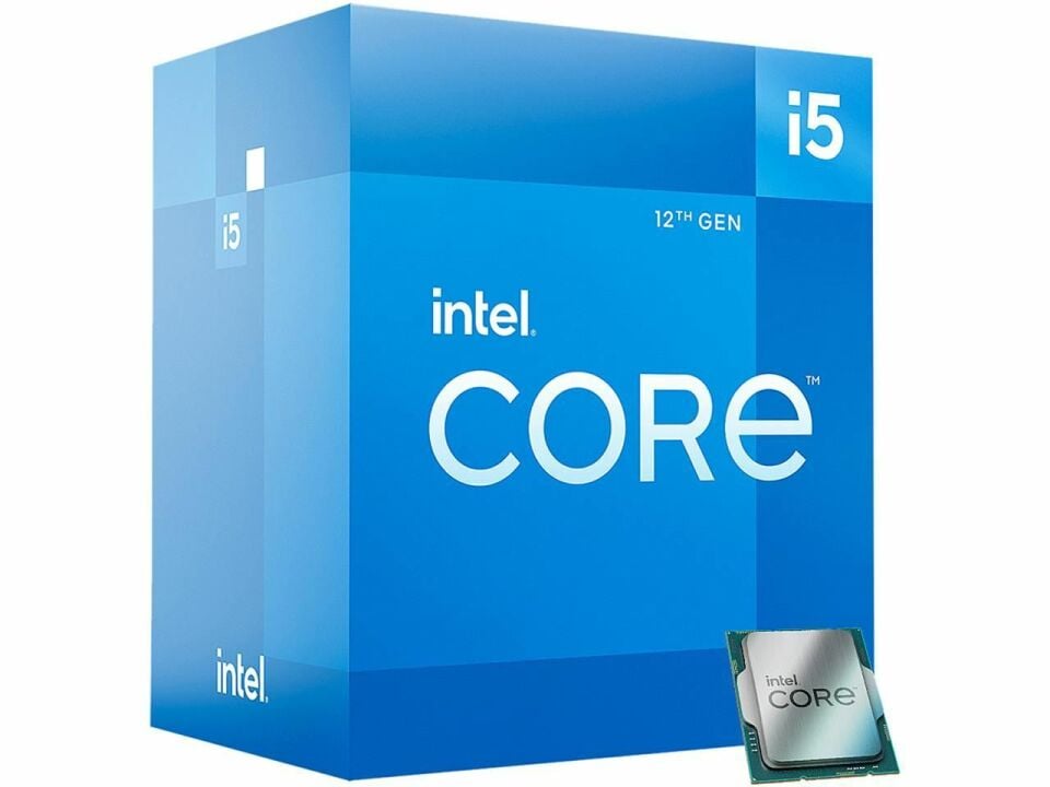 CPU 12400 CI5 4.4GHz 6 Çekirdek 18MB LGA1700 10nm İşlemci