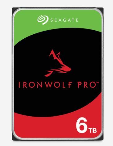 IronWolf Pro 6 TB Kurumsal NAS Dahili Sabit Disk HDD CMR 3.5'' SATA 6 Gb