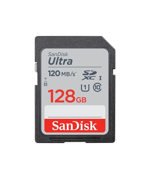 SanDisk Ultra 128GB SDXC Memory Card 120MB/s