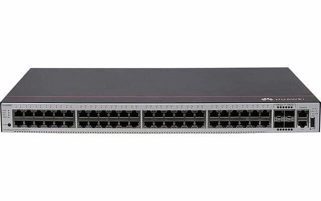 48 10/100/1000BASE-T ports 4 GE SFP ports AC power