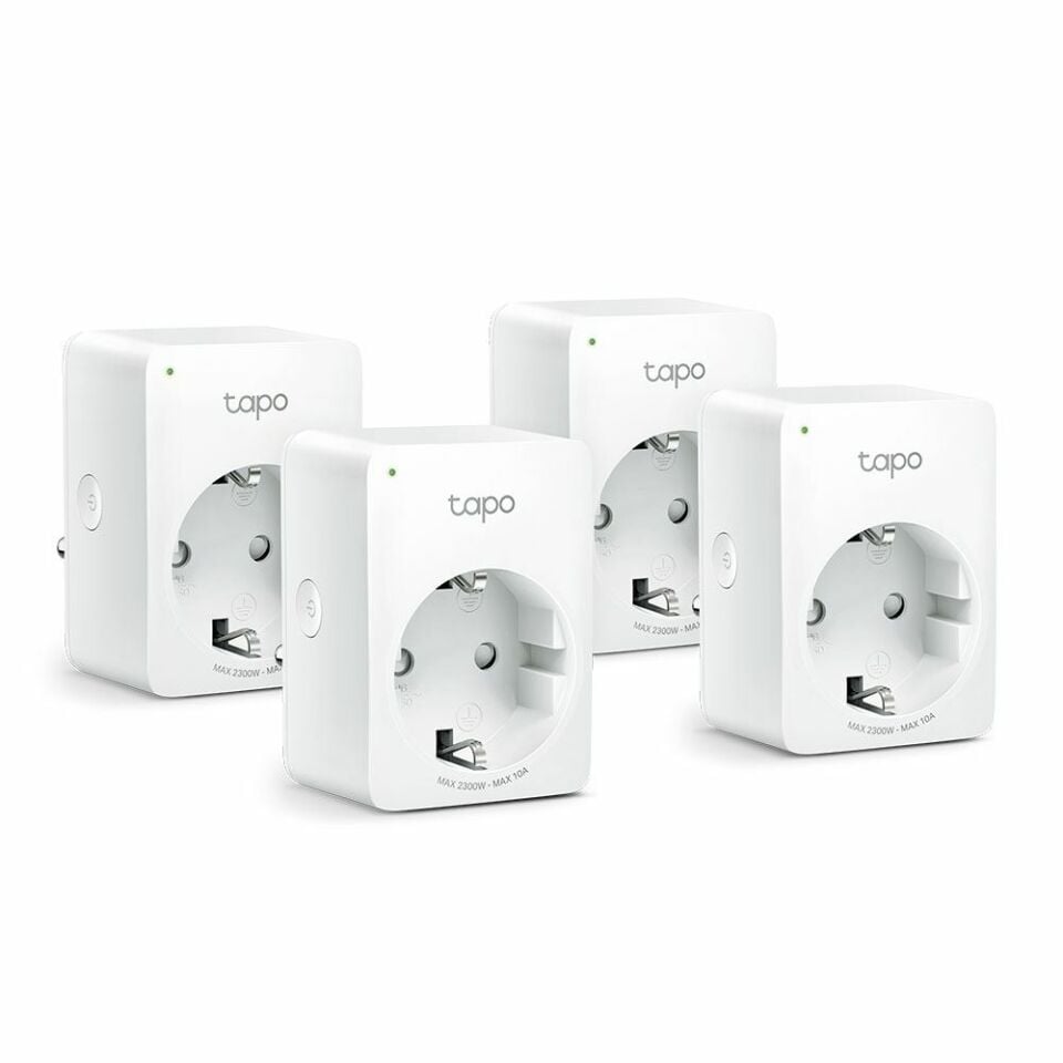 Min Mini Smart Wi-Fi Socket 4-pack