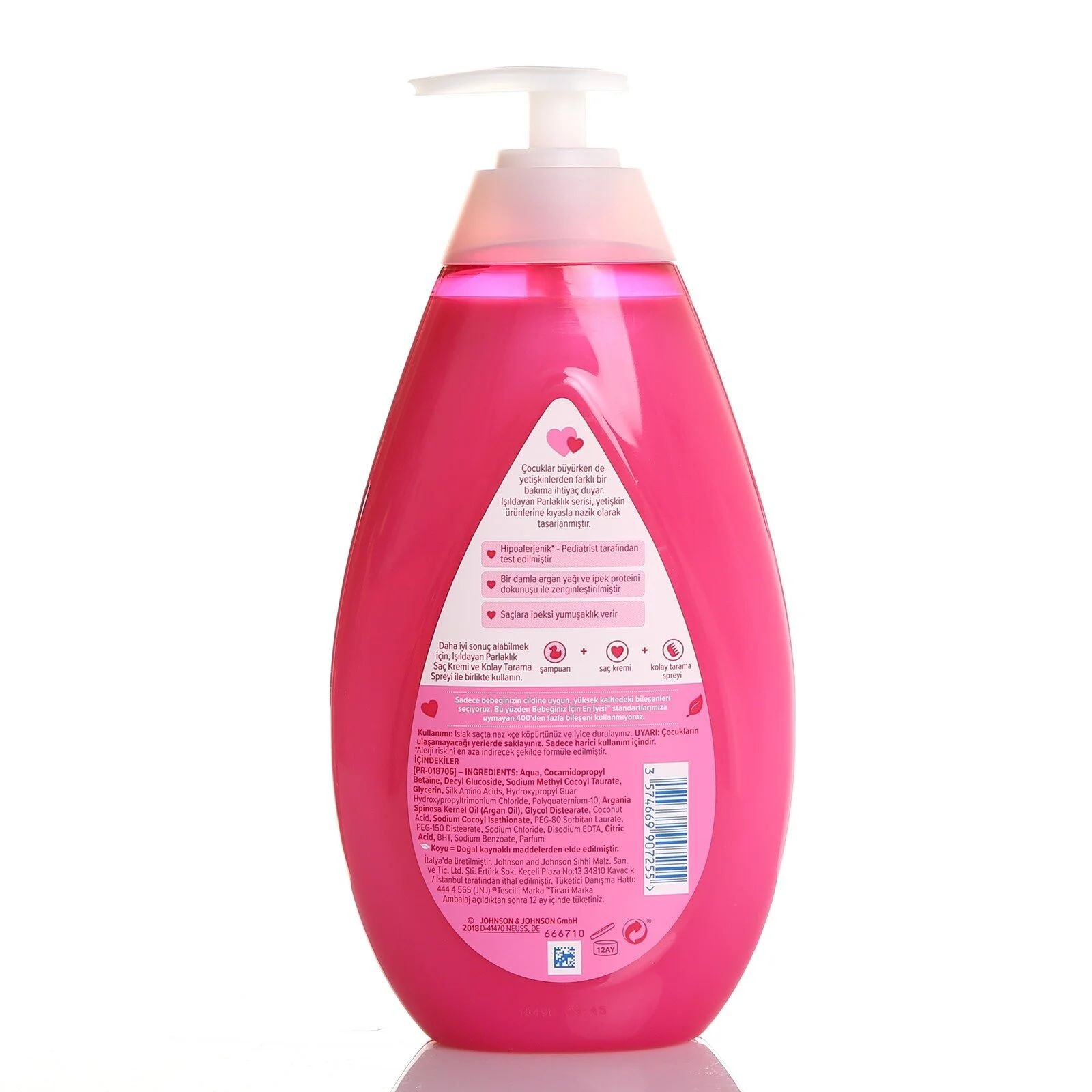 Johnson's Baby Işıldayan Parlaklık Bebe Şampuanı 750ml