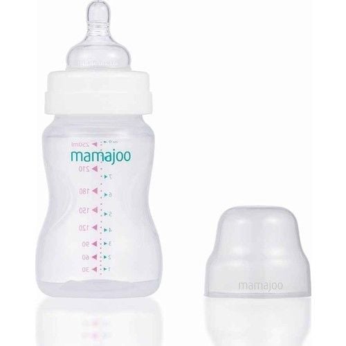 Mamajoo Silver Biberon 250ml ve Anti Kolik Biberon Emziği No2