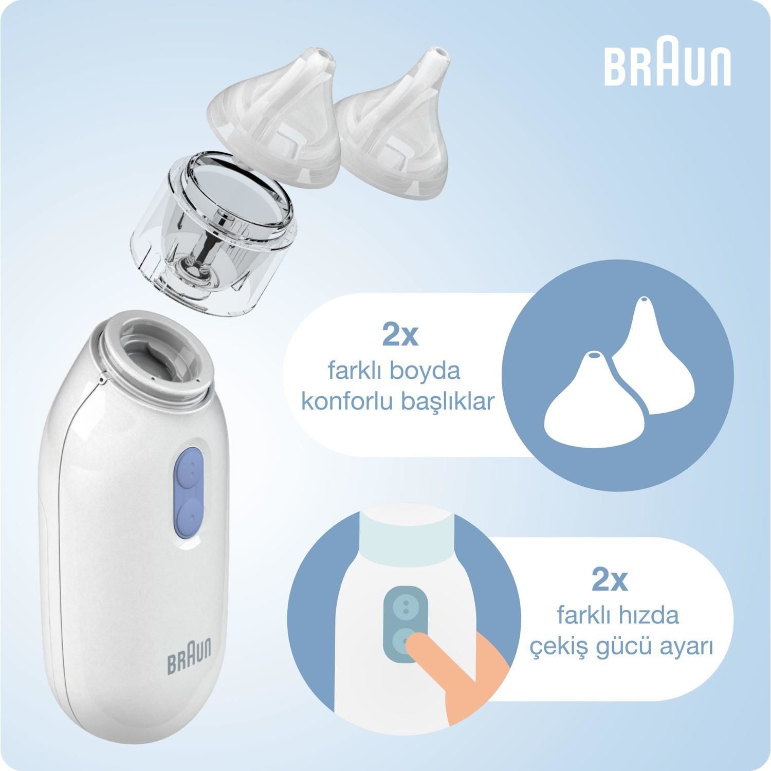 Braun BNA100 EU Nasal Burun Aspiratörü