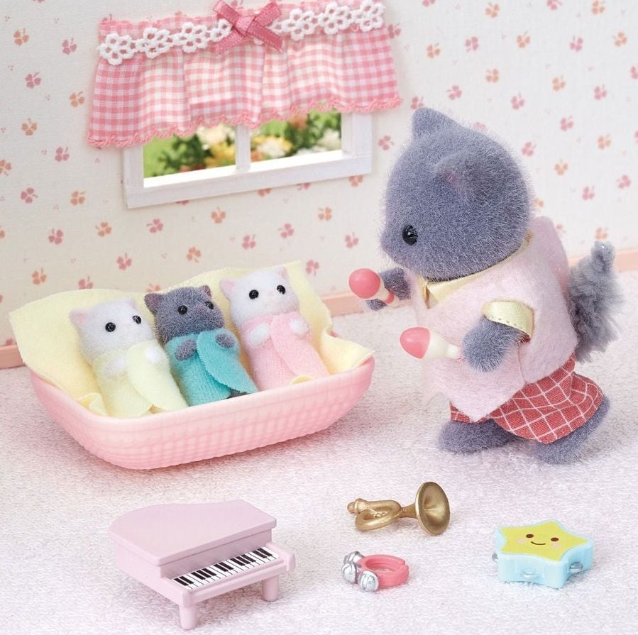 Sylvanian Families Üçüz İran Kedisi 5458