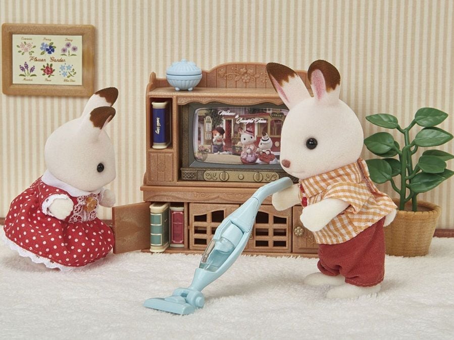 Sylvanian Families Çamaşır Makinesi ve Elektrik Süpürgesi 5445