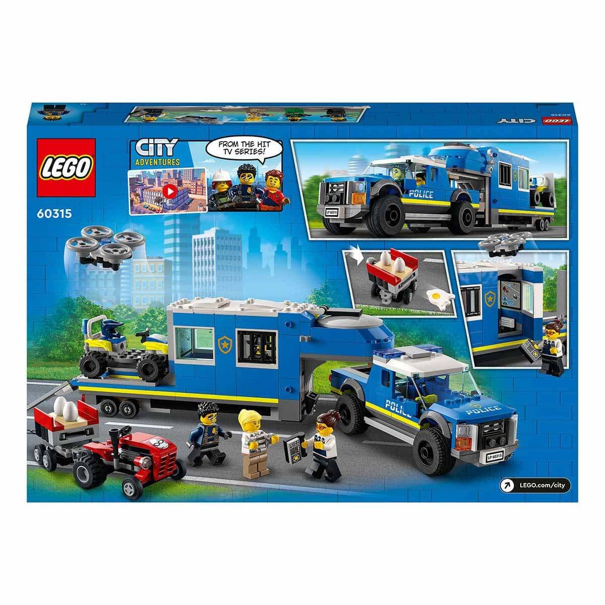 Lego City Polis Mobil Komuta Kamyonu 60315