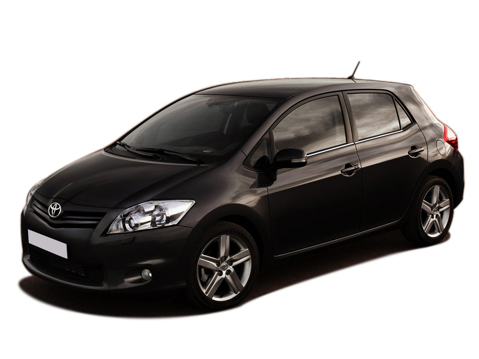 Toyota Auris 2007 черный