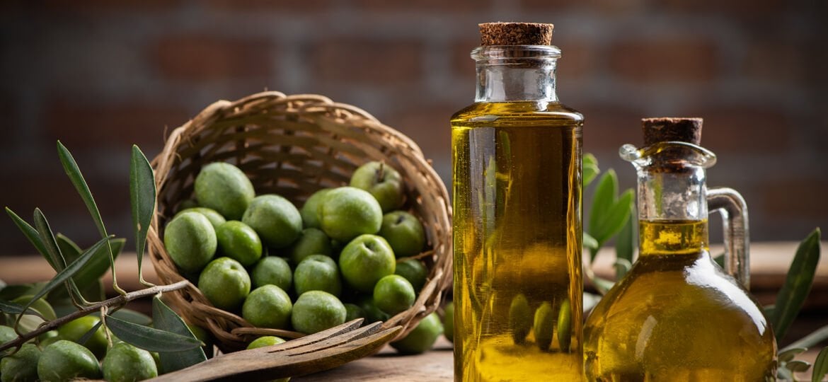 Aceite de oliva mezclado con girasol