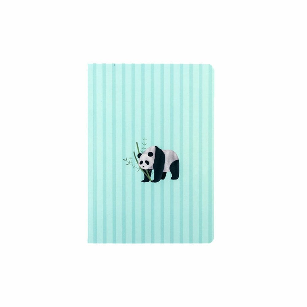 Victorias Journals Ciltli Panda Karton Kapak 80 Yaprak 14*20 Çizgili Defter