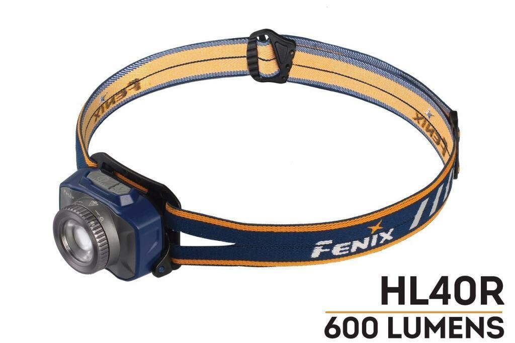 Fenix HL40R Kafa Feneri 600 Lümen Gri