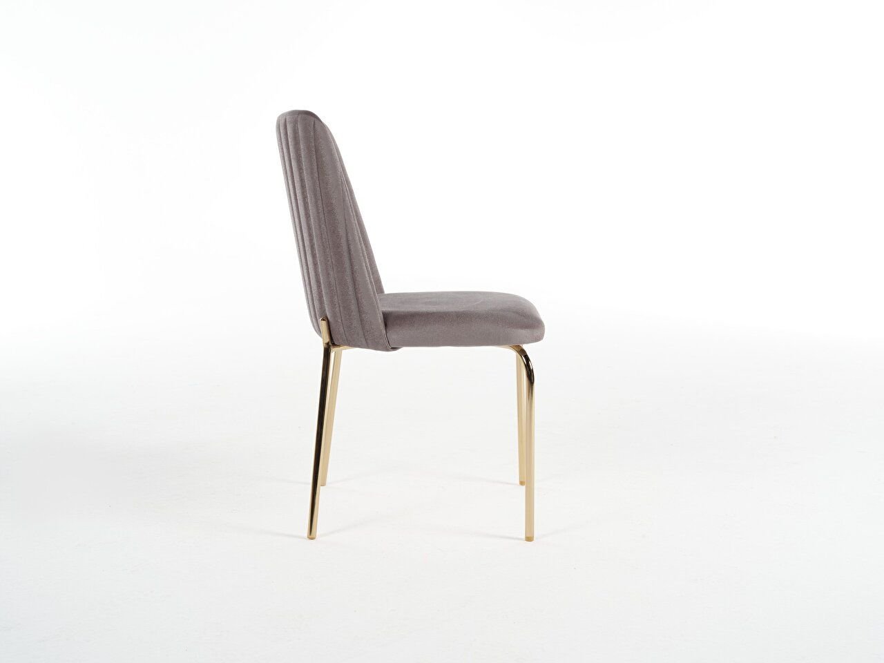 Betty 6263 Alternatif 2'li Sandalye - Gold Ayak