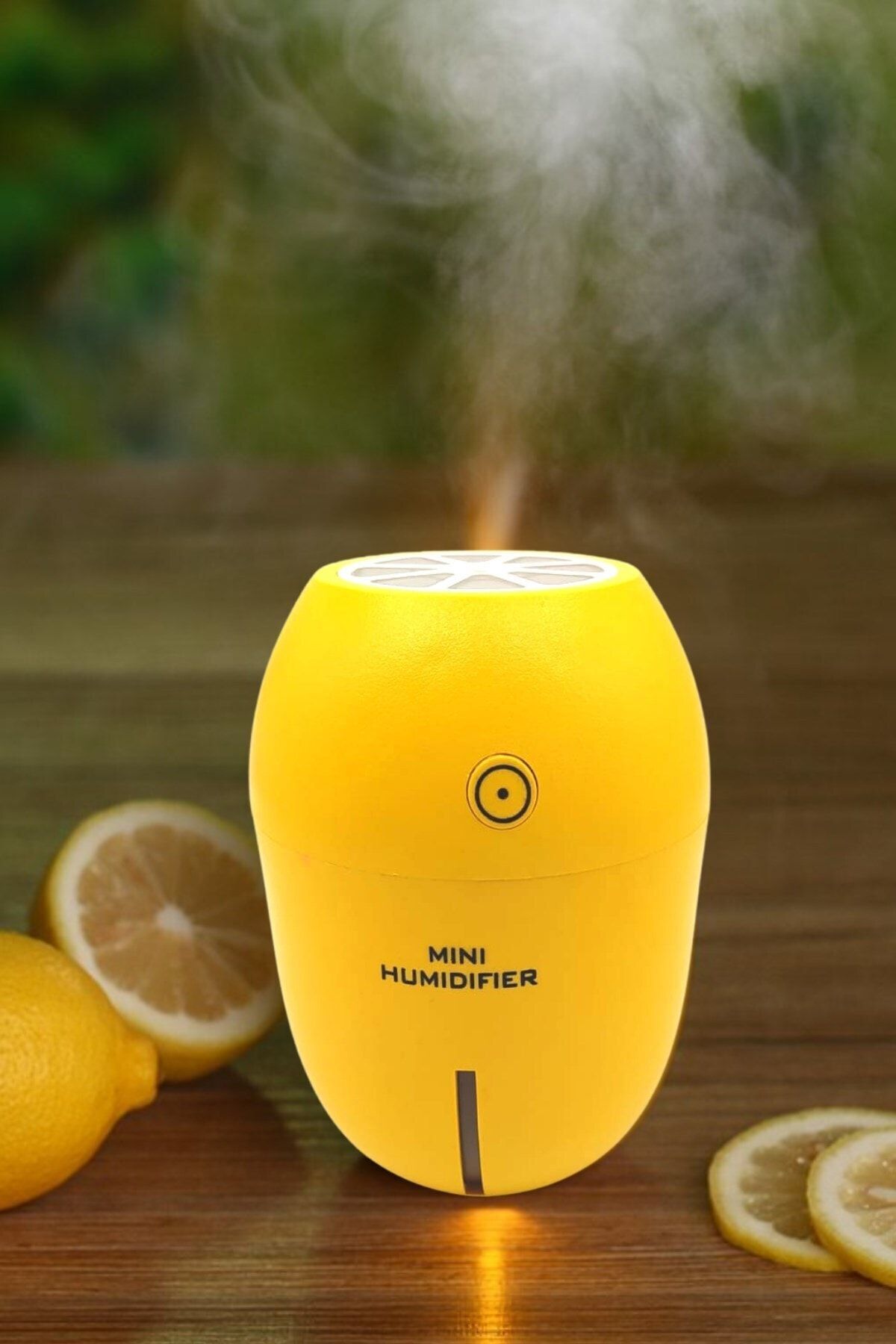 Limon Tipi Mini Hava Oda Nemlendirici Ledli Işıklı Buhar Makinesi NN9029