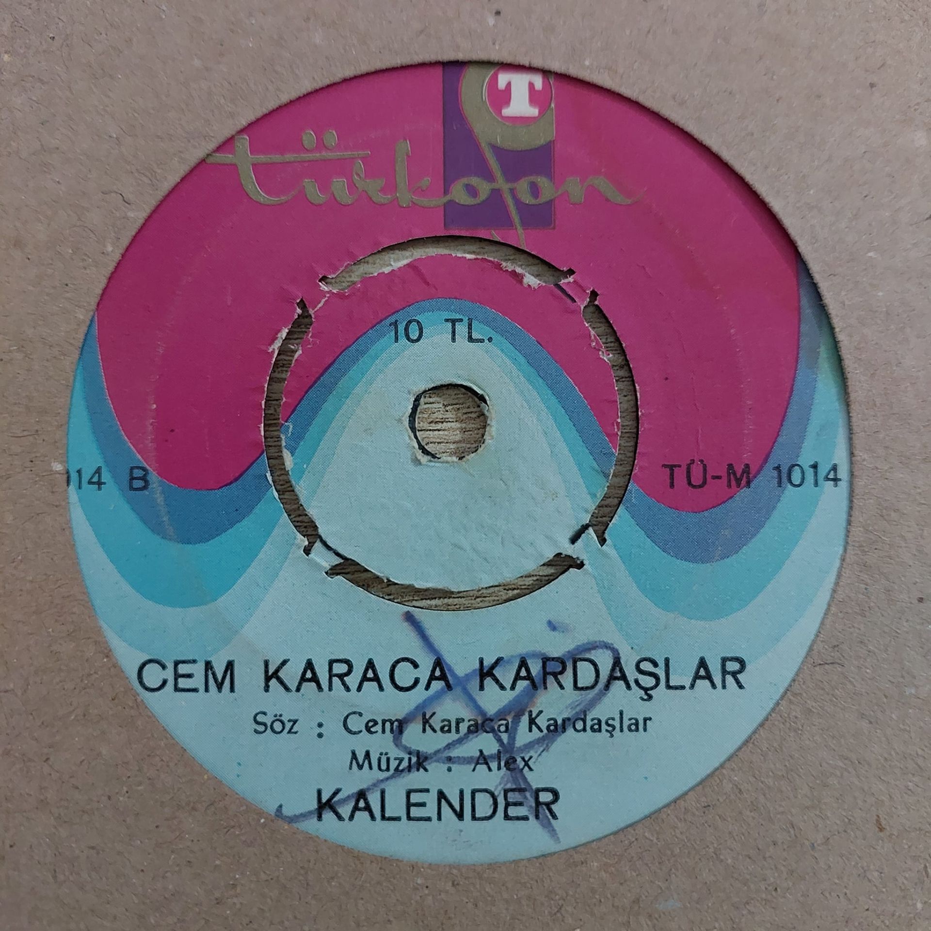 CEM KARACA - KALENDER 45LİK PLAK