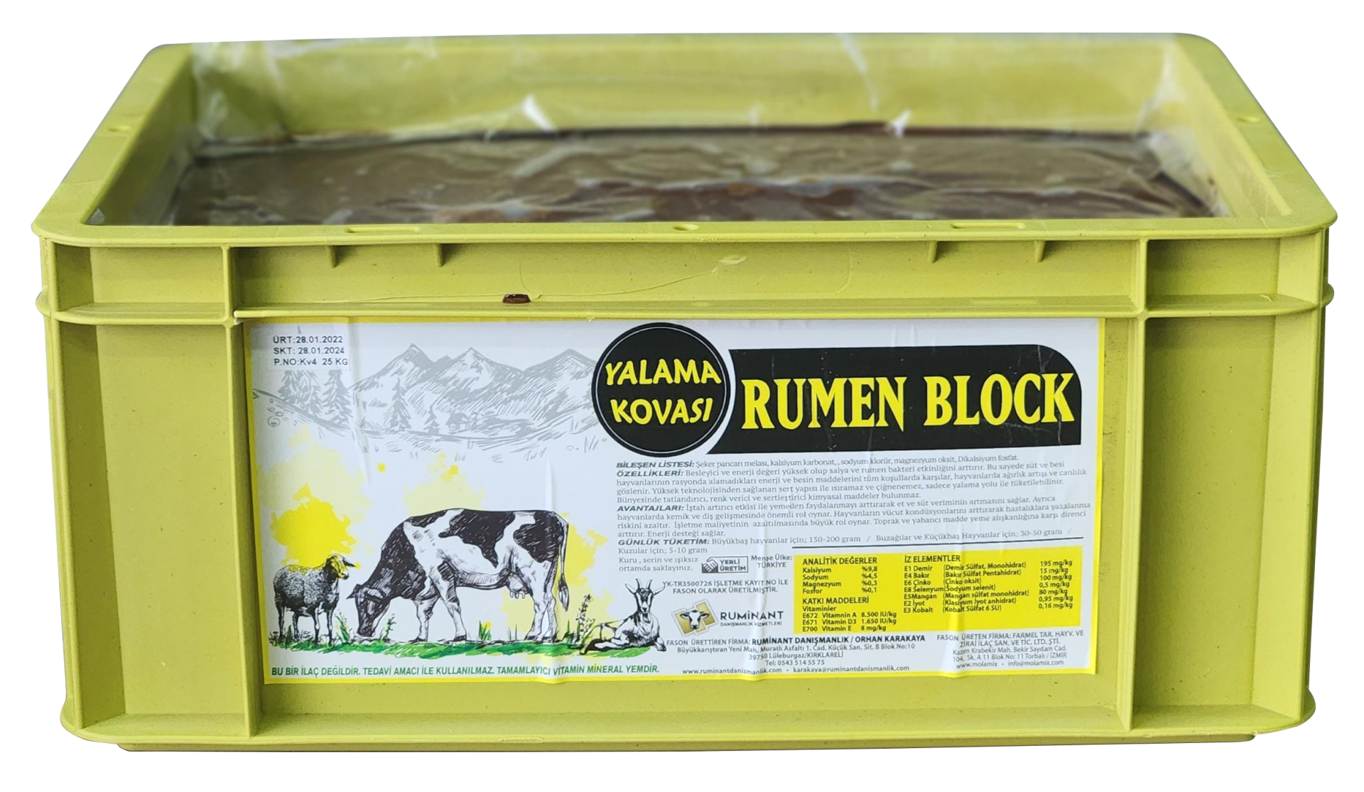 RF13 RUMEN BLOCK ( YALAMA KOVASI)